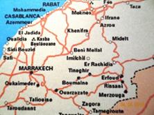 Marokko - Hoofdwegennet